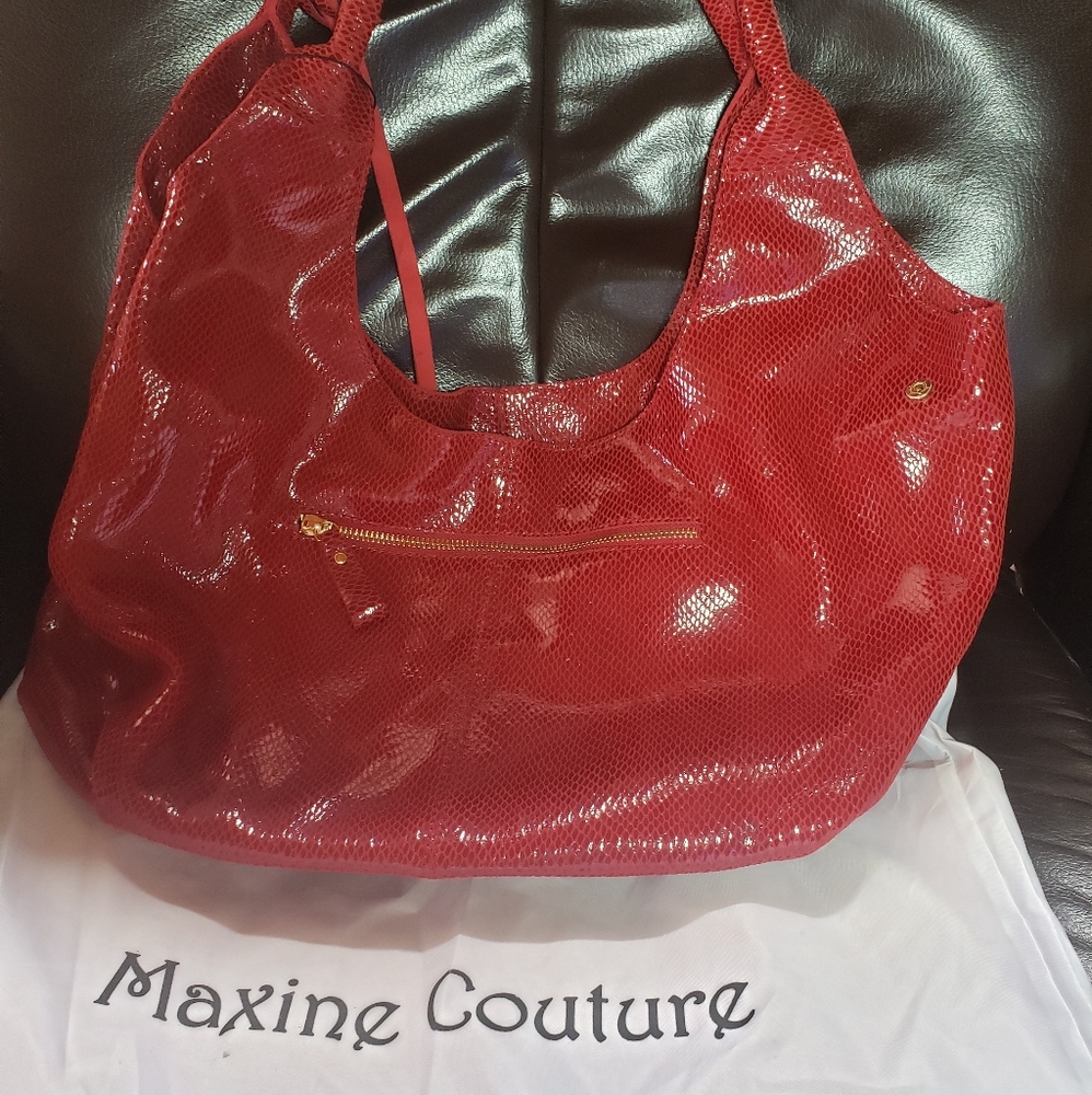 Maxine Couture Large Hobo Bag